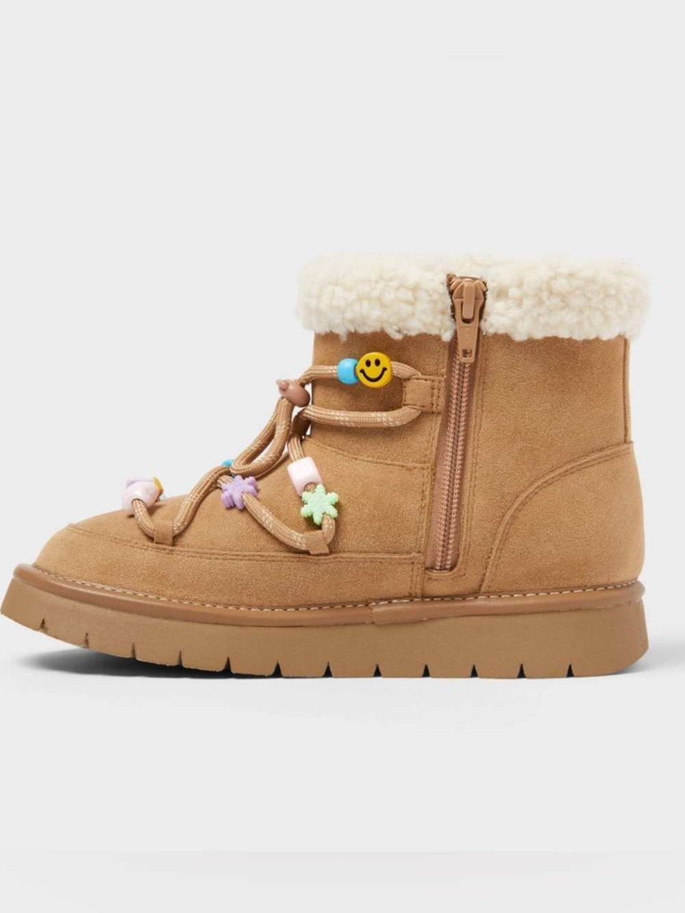 Art Class-  Girl’s Char Faux Suede Style Boots Size 13 - Picture 2 of 9